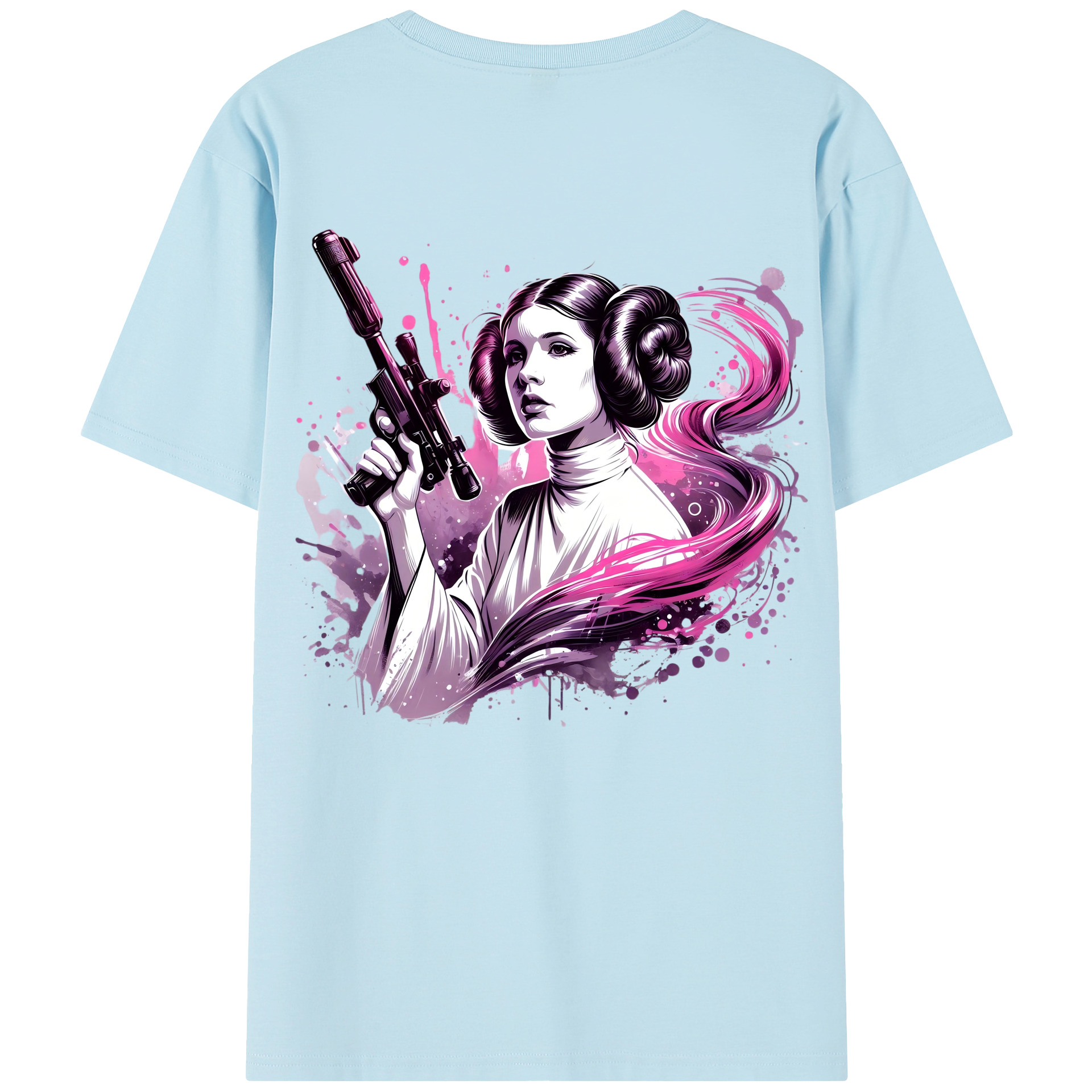（画像用） スター・ウォーズ Star Wars 綿100％半袖Tシャツ（背面プリント）